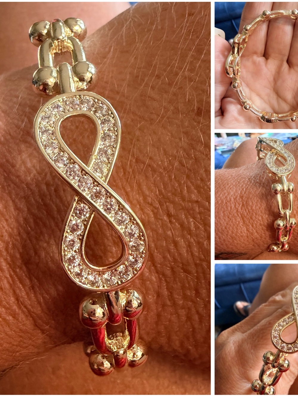 14kt gold plated, tarnish resistant Bracelet - Women Jewelry